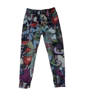 Stankrat‎ Sweatpants Jogger Gamer Mens L Cartoon
